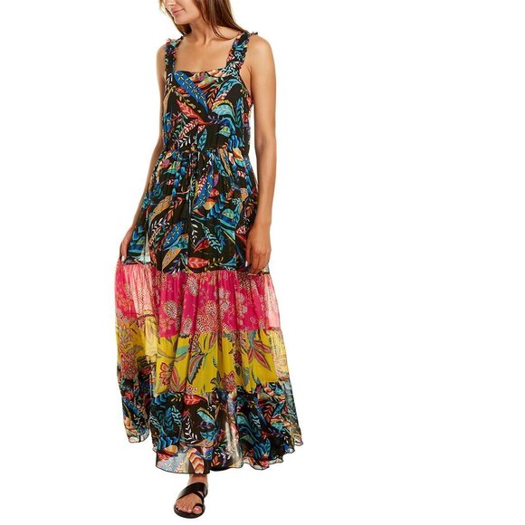 JOHNNY WAS Dresses & Skirts - Johnny Was Mirko Tiered Maxi Dress